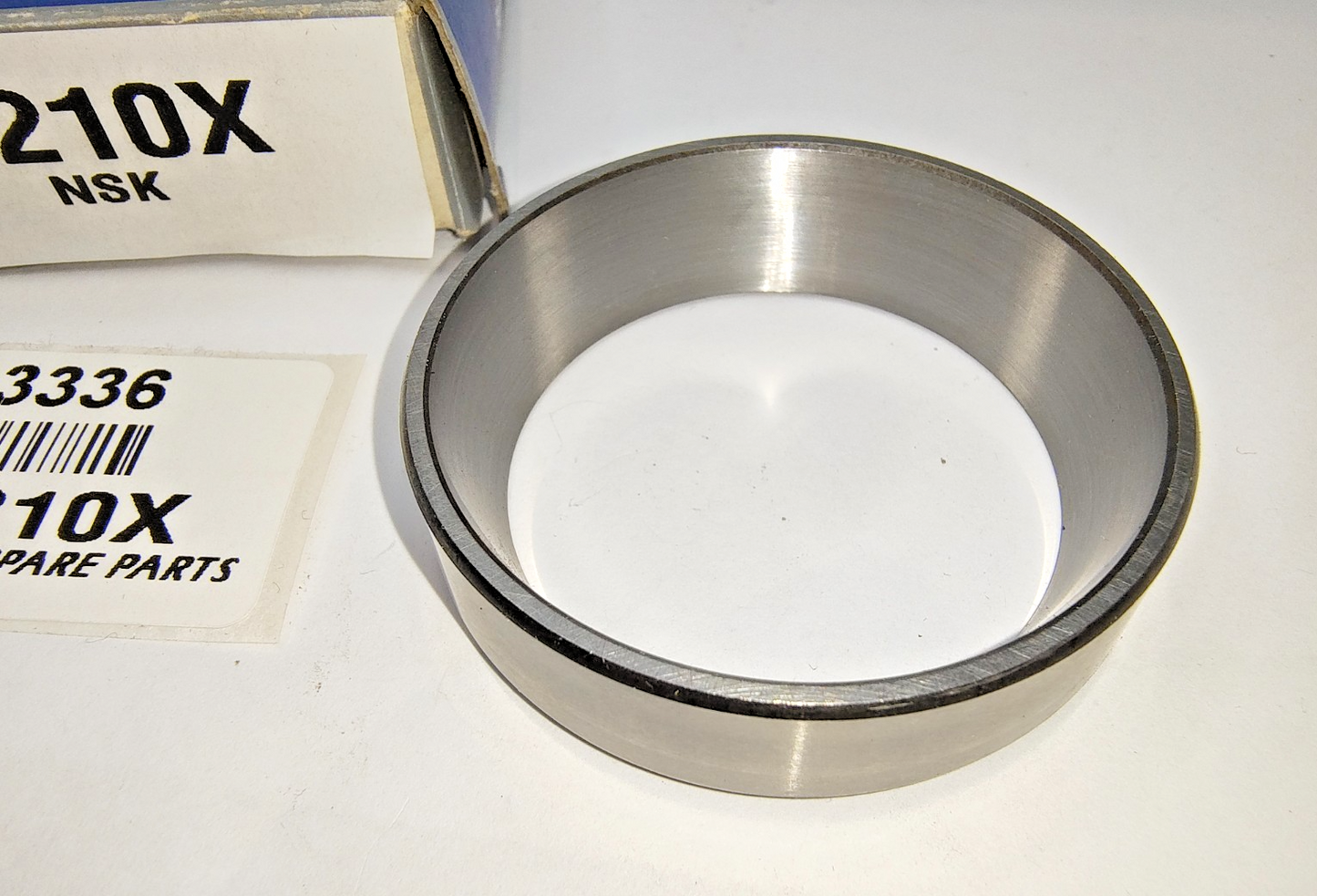 NSK Tapered Roller Bearing Cup New Old Stock 07210X in Original packaging2