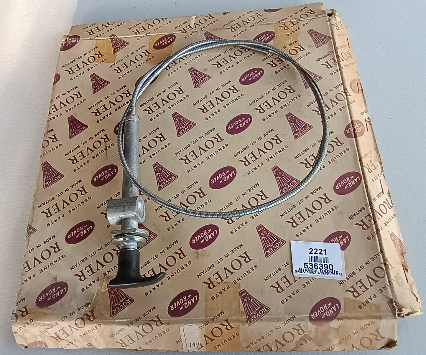 Genuine Rover Choke/cold start cable, 536390 broken handle NOS3