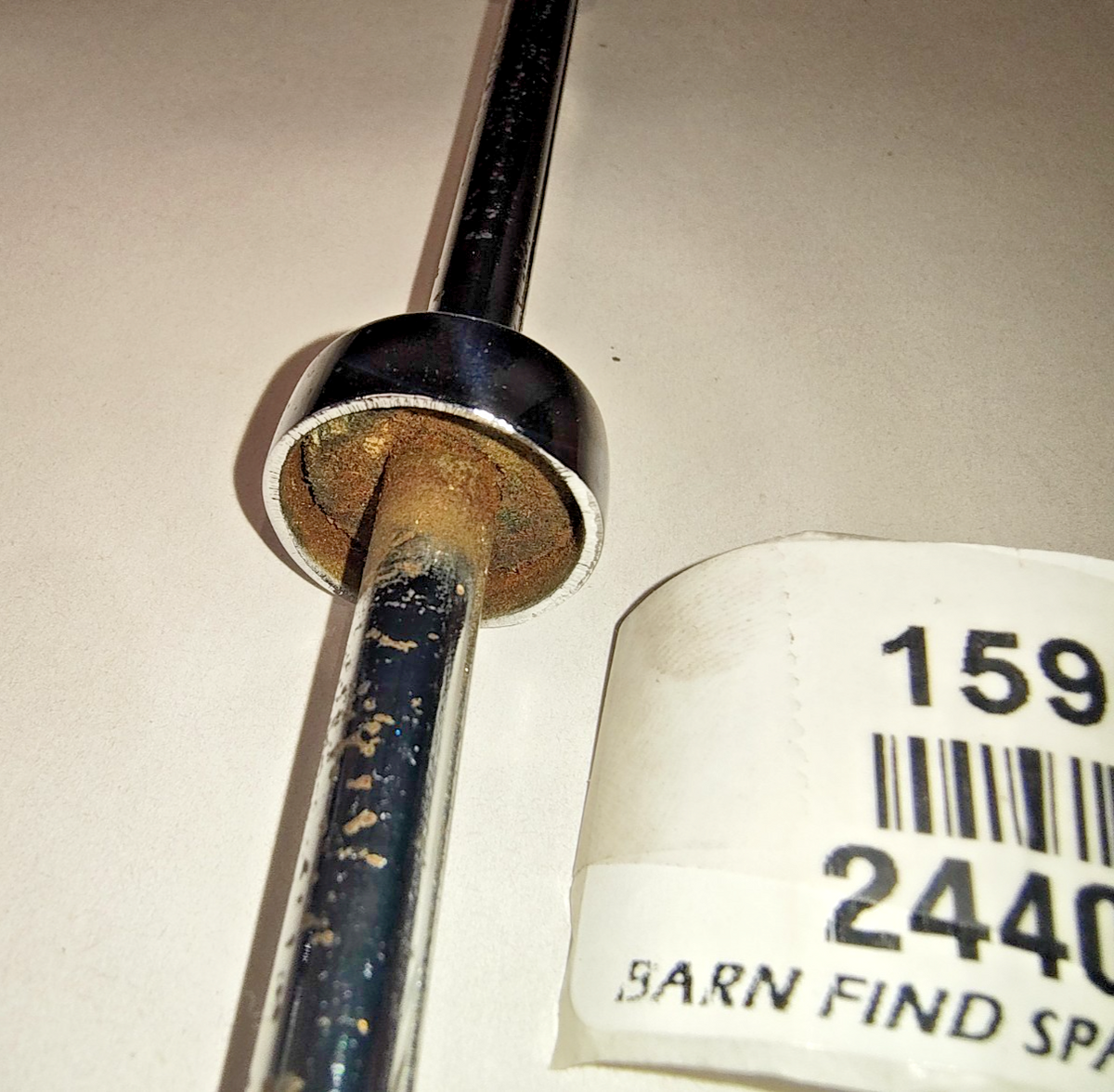 Genuine Original MOWOG MG Used Dip Stick marked 24407 Suit 49-55 MG TC TD TF8