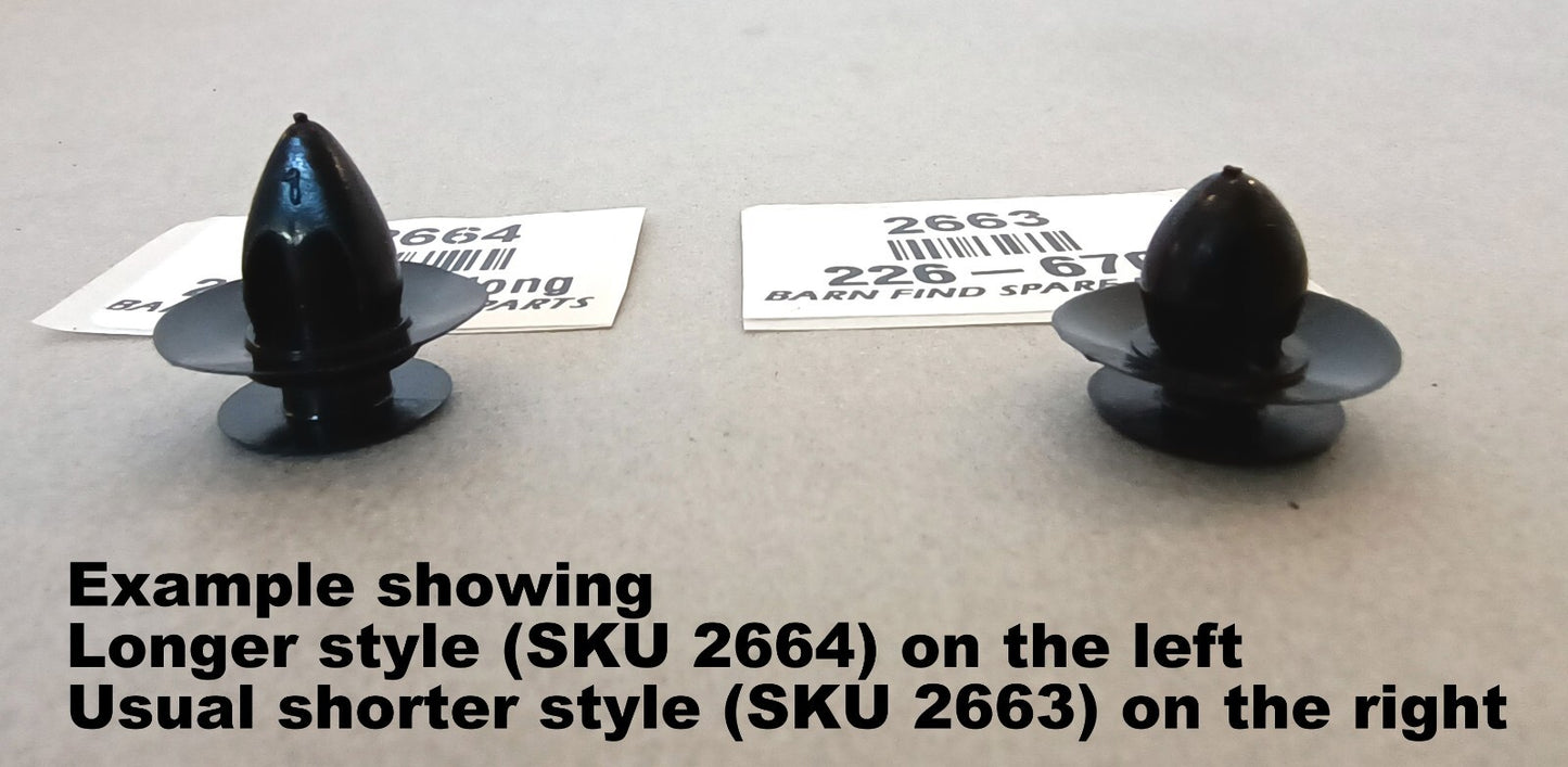 MGB MGBGT Door panel clips LONGER 226-6706