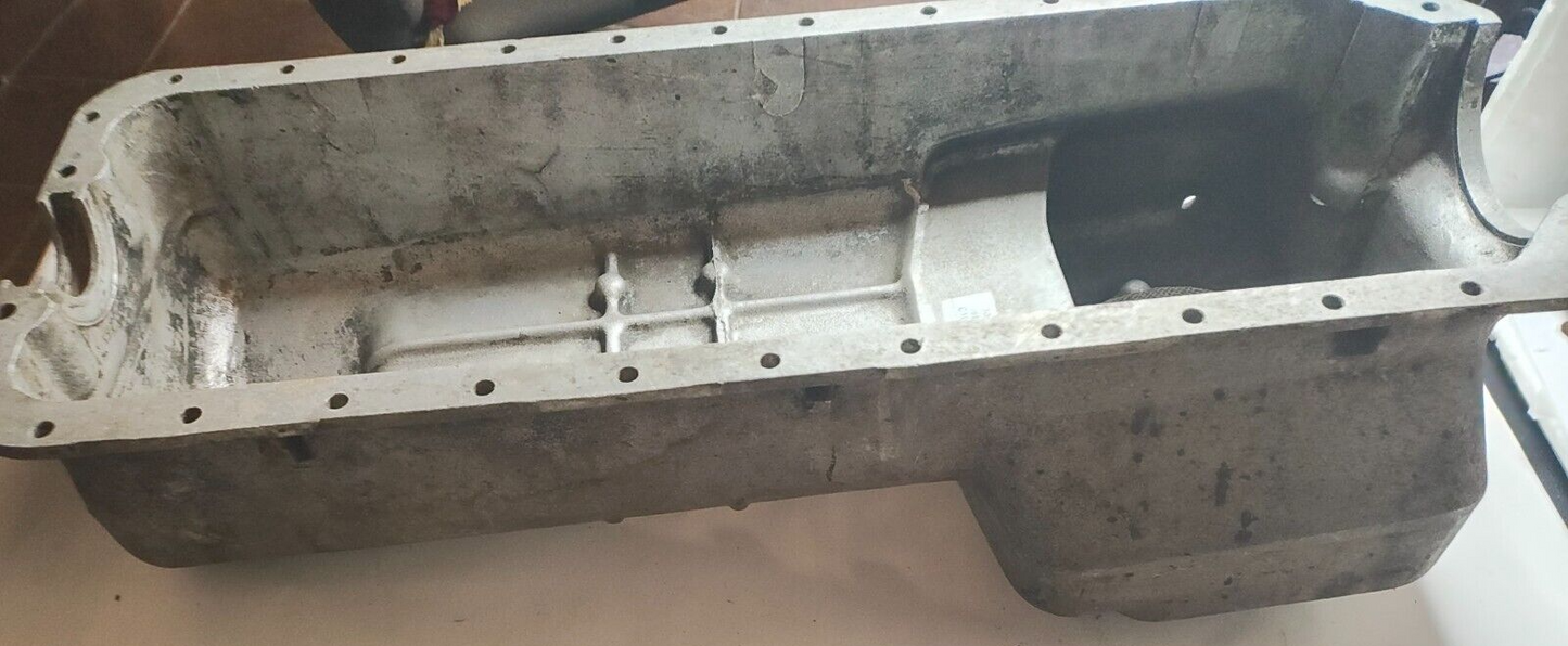 JAGUAR MK 1 2.4 USED FACTORY ORIGINAL ALLOY OIL SUMP PAN - PART NUMBER C1006416