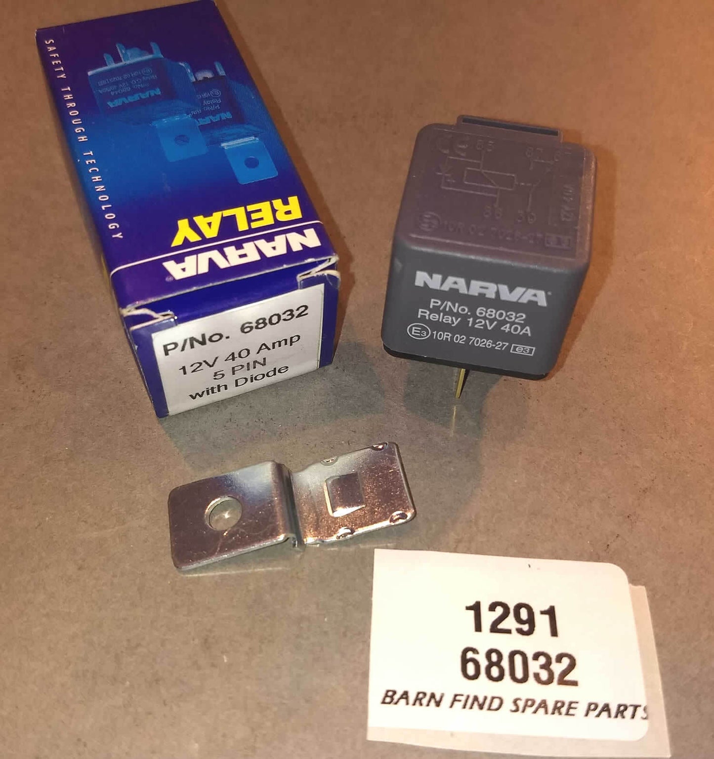 Narva Relay 68032 12V 40A 5PIN W/DIODE1