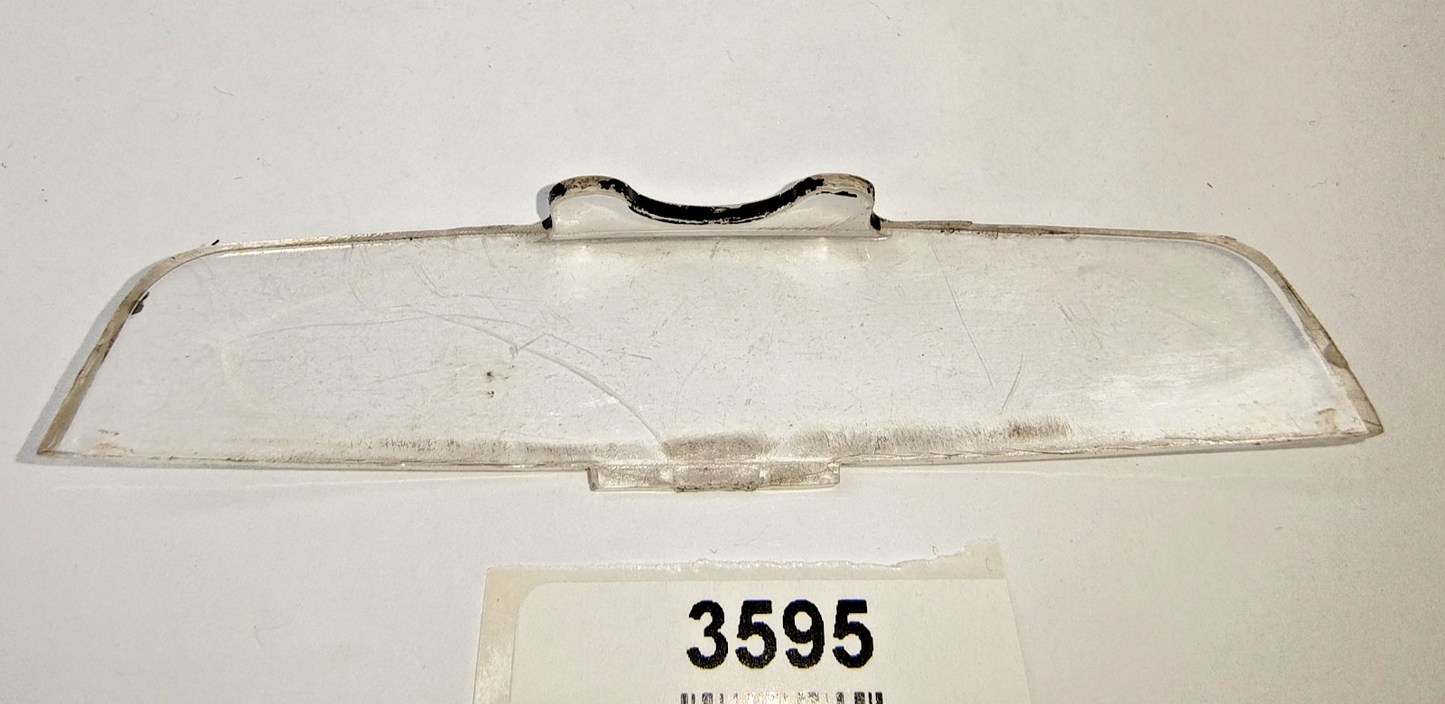 Original used Jaguar early sedan clear plastic cowl lens window C16792 C167914