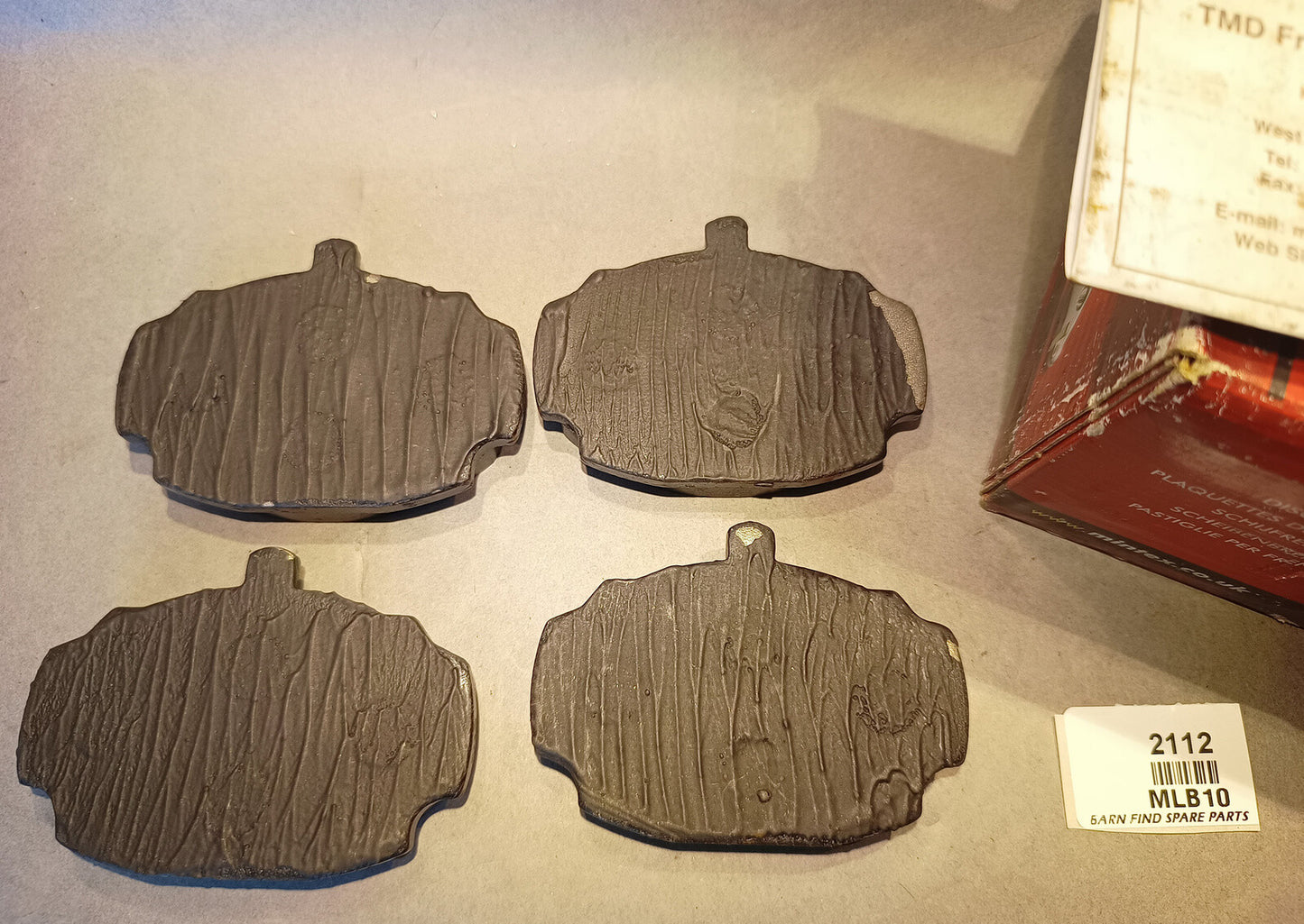 Mintex Front Disc Brake Pad Set, MLB10 . New Old Stock1