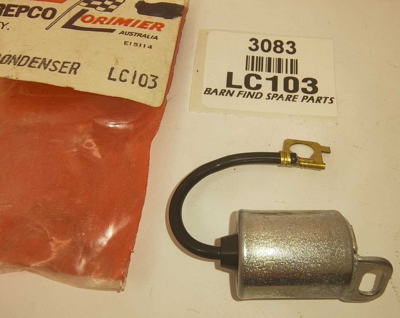 Lorimier Distributor Condenser LC103 New Old Stock2