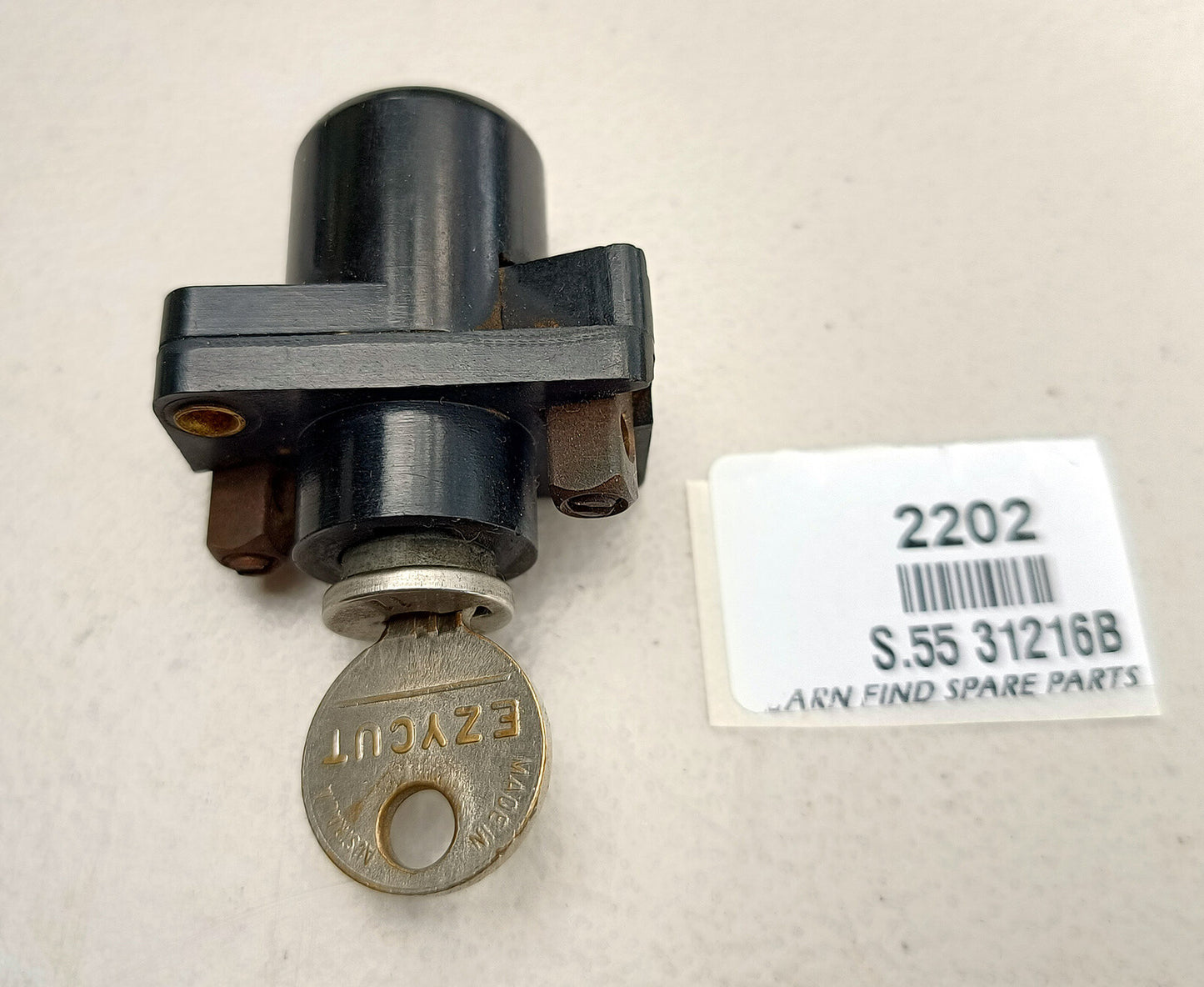 Lucas Ignition Switch S.55 31216B, Good Used Working Condition.6
