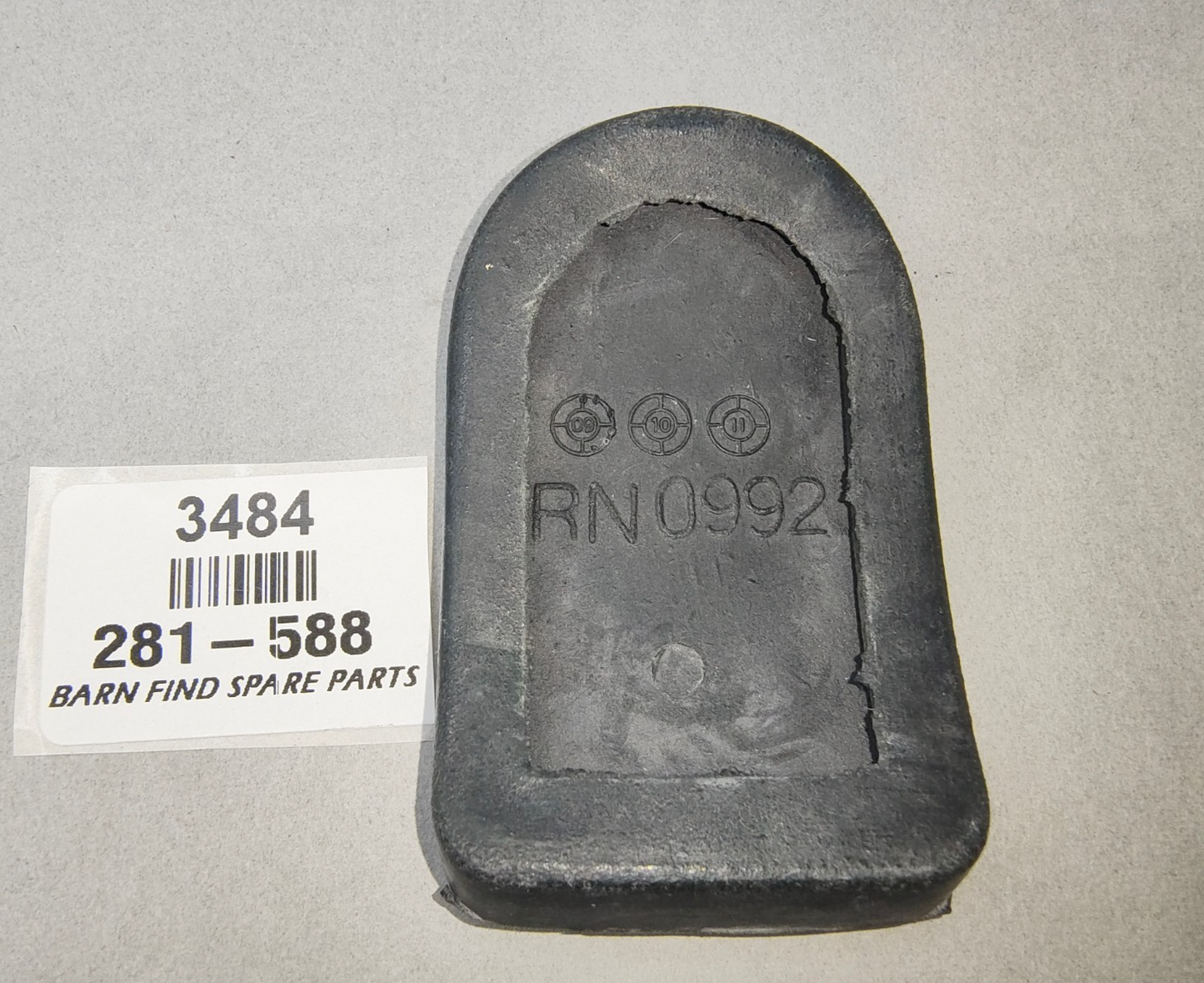 Brake or Clutch Pedal Rubber Pad New 281-588 Suits various MG & AH Sprite2