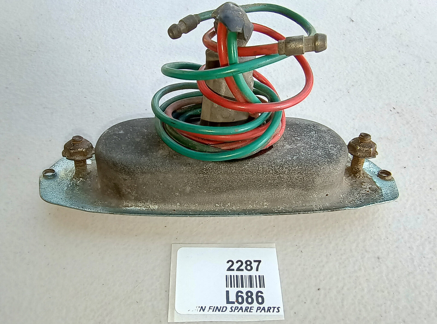 LUCAS Original Used LIGHT Bulb holder base plate L686. Used Condition.2