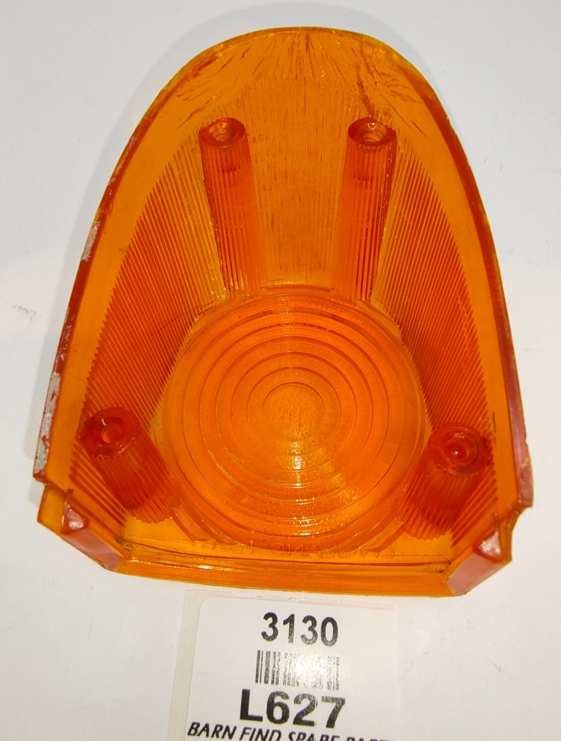 Original plastic Lucas Tail Light L627 amber Lens Used Jaguar MK2 MK9 XK1507