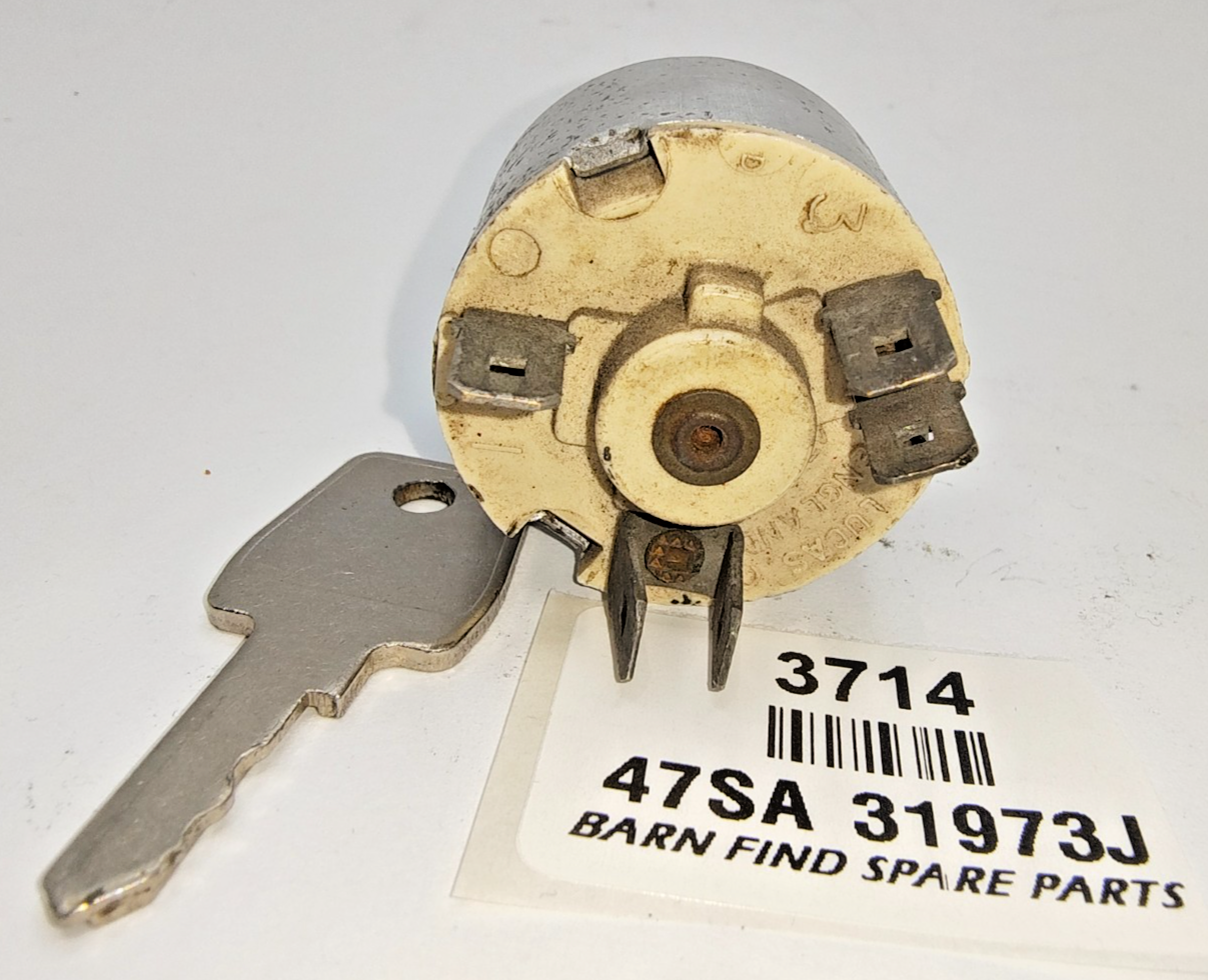 Lucas Original Used Ignition Switch 3 positions Off/On/Ignition 47SA 31973J8