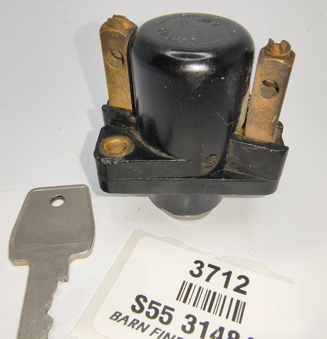 Lucas Original Rare Used working Ignition On/Off switch with key S 55 4148A8