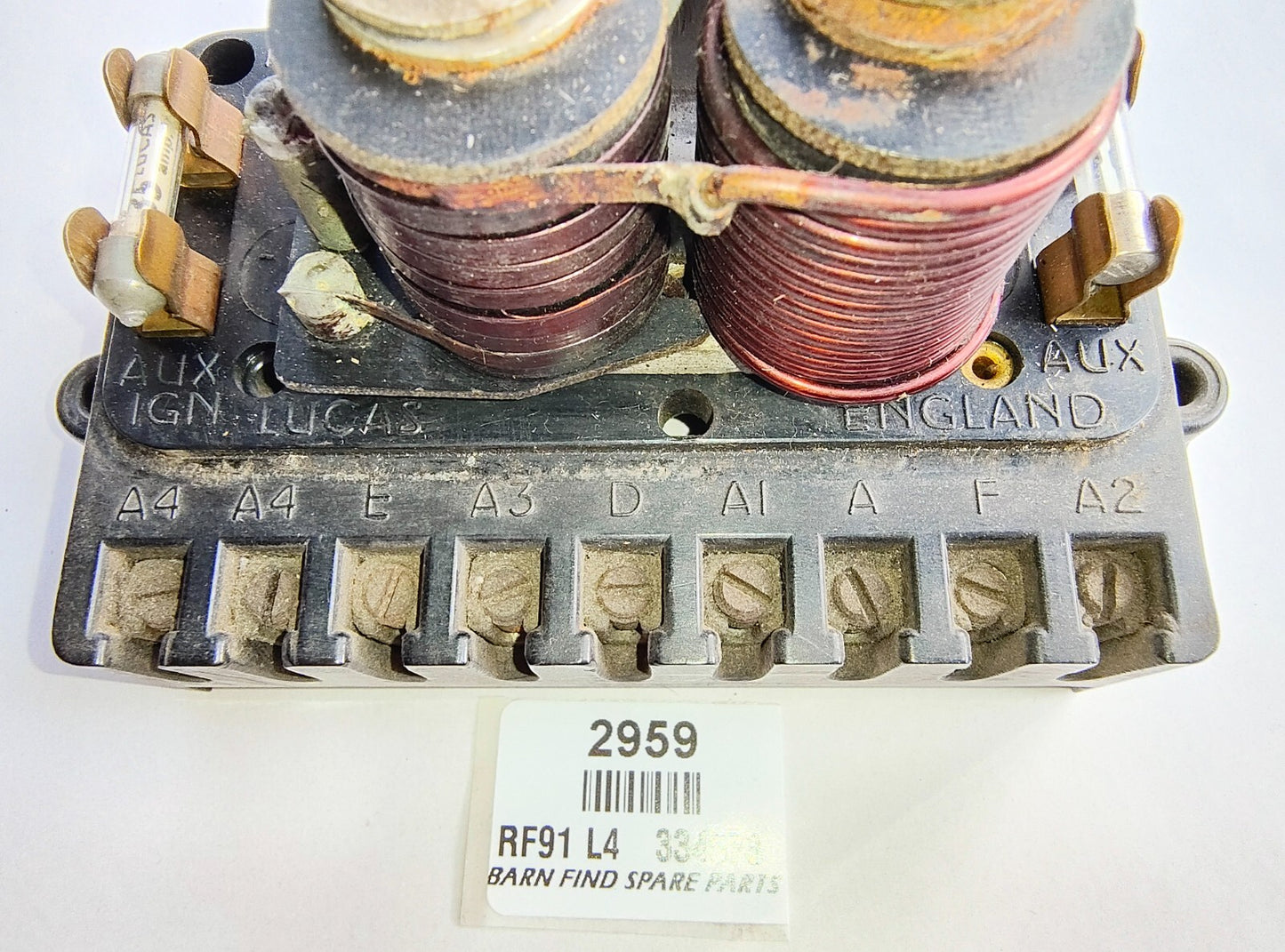 Lucas Original USED RF91 L4 Regulator/Control Box, 12 Volt RF91 L4 33457318