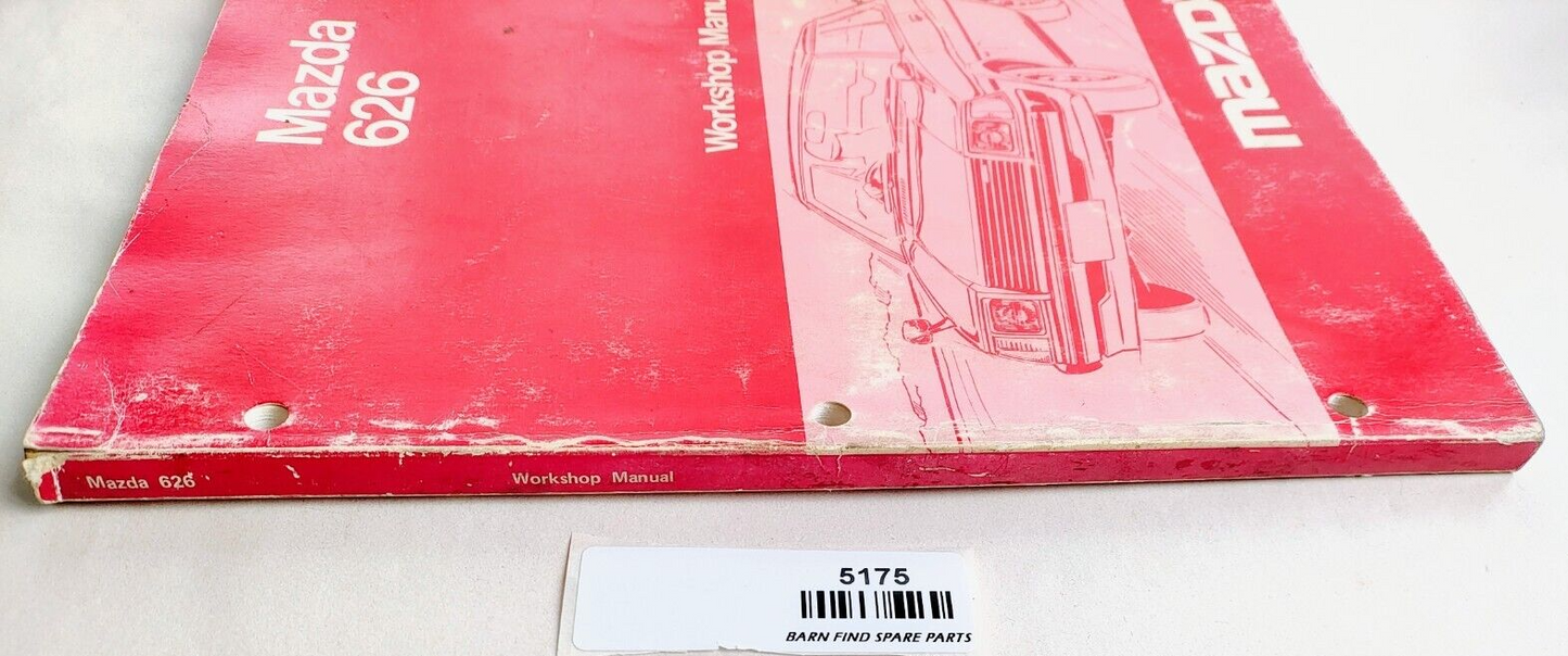 Original MAZDA 626 genuine dealer workshop manual 1978 pre-owned9