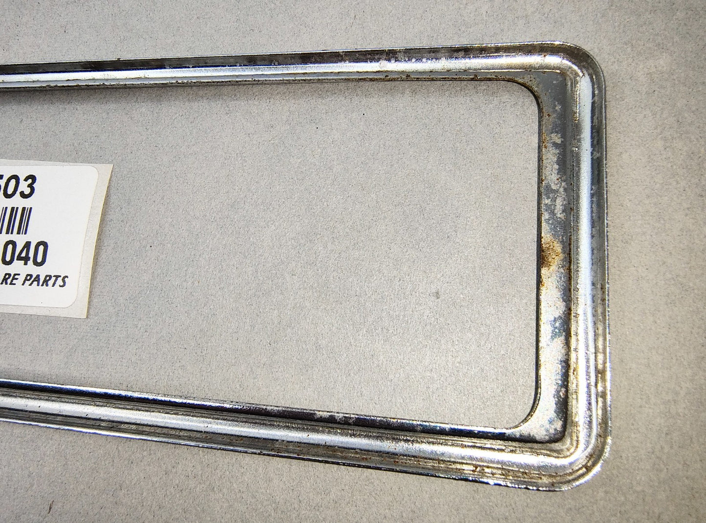 Car Radio chrome bezel surround, Used Condition 472-040 Suits various7
