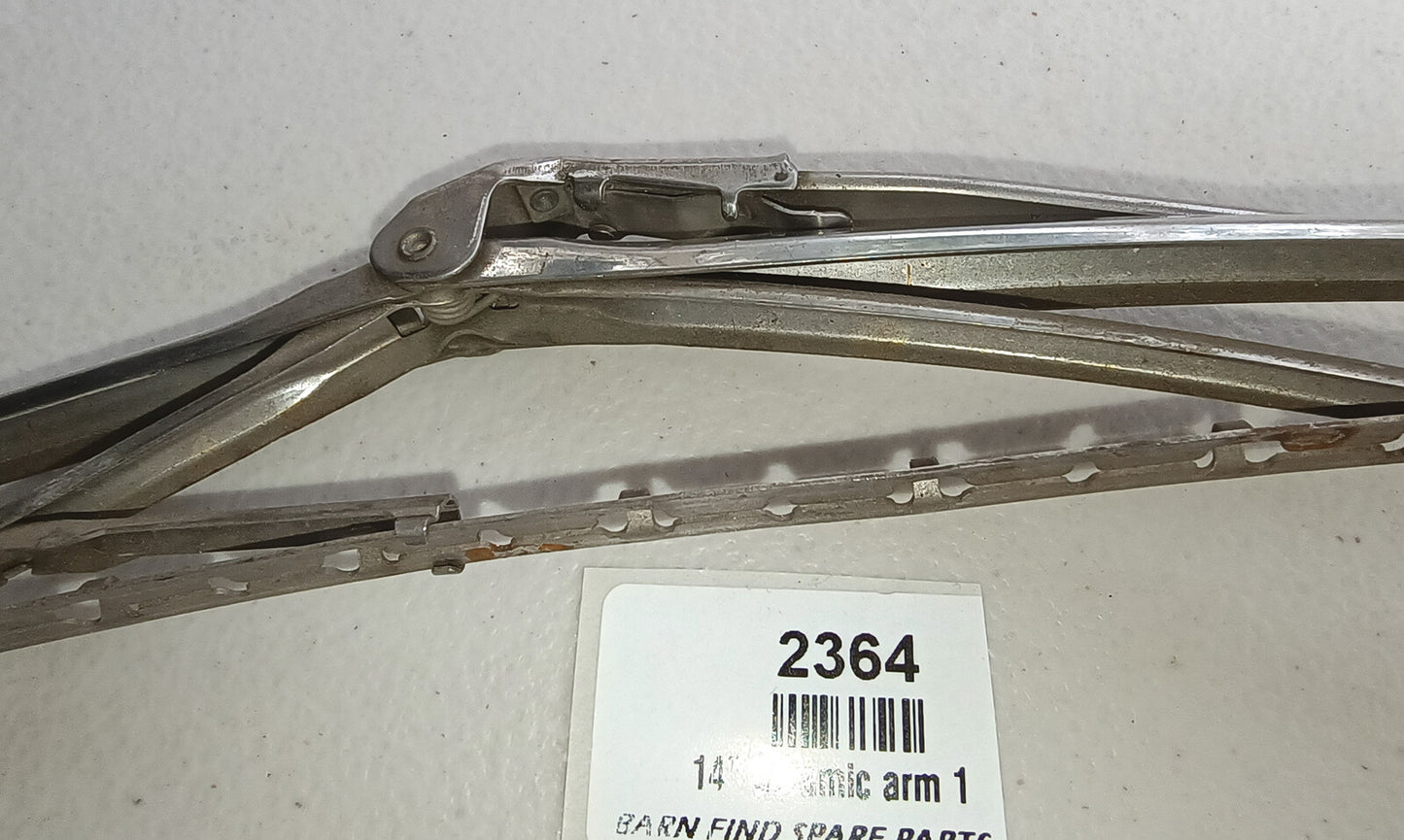 Vintage Aeramic windscreen arm and 14" blade head, Jaguar MK10 MK2 used.4