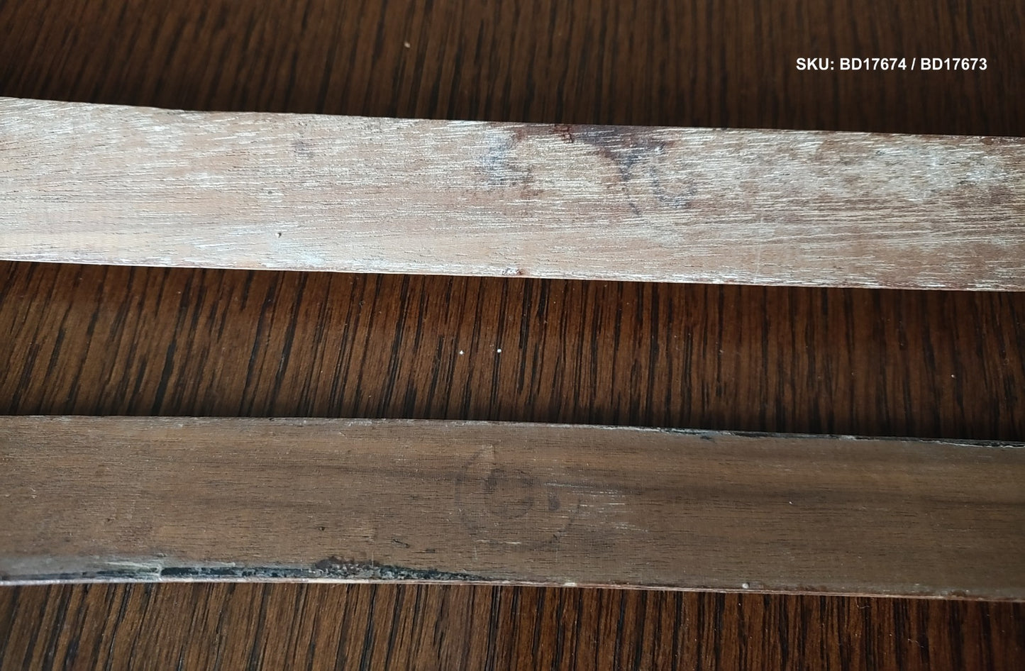 Jaguar MK2 matching Wood Capping top right & left of windscreen BD17674 BD176732