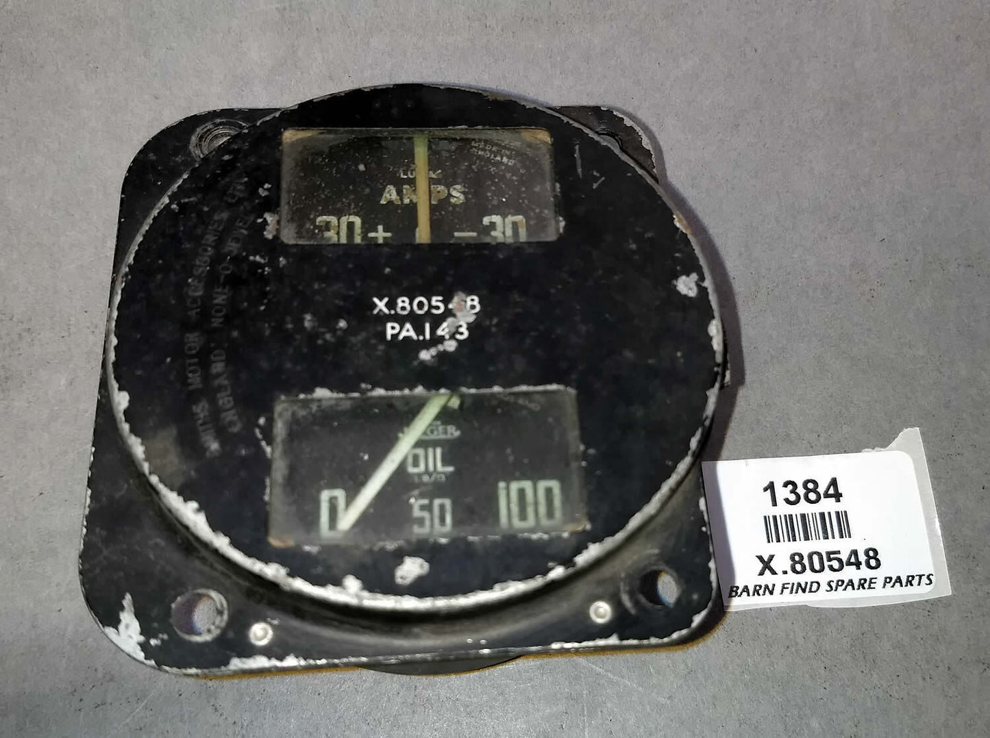 Smiths Gauge Amp and Oil X.805482