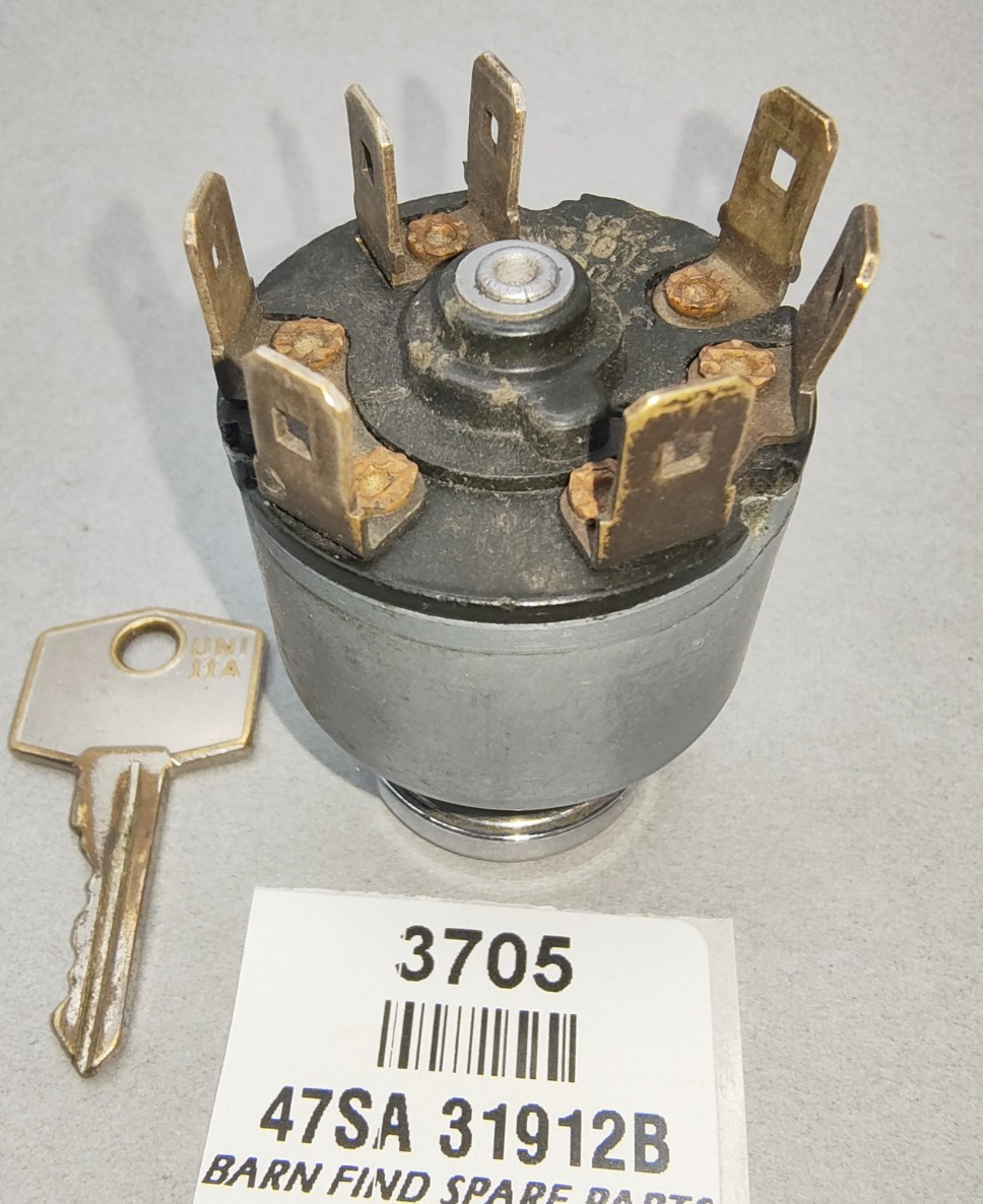Lucas Ignition and Starting Switch Used Working Condition 47SA 31912B – SPB5018