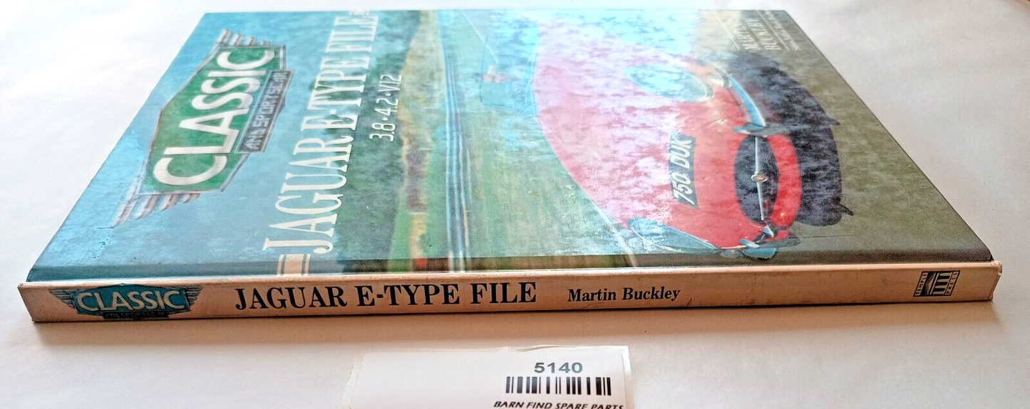 Classic and Sportscar JAGUAR E-TYPE FILE 1.8.4.2.V12 by Martin Buckley hardcover11