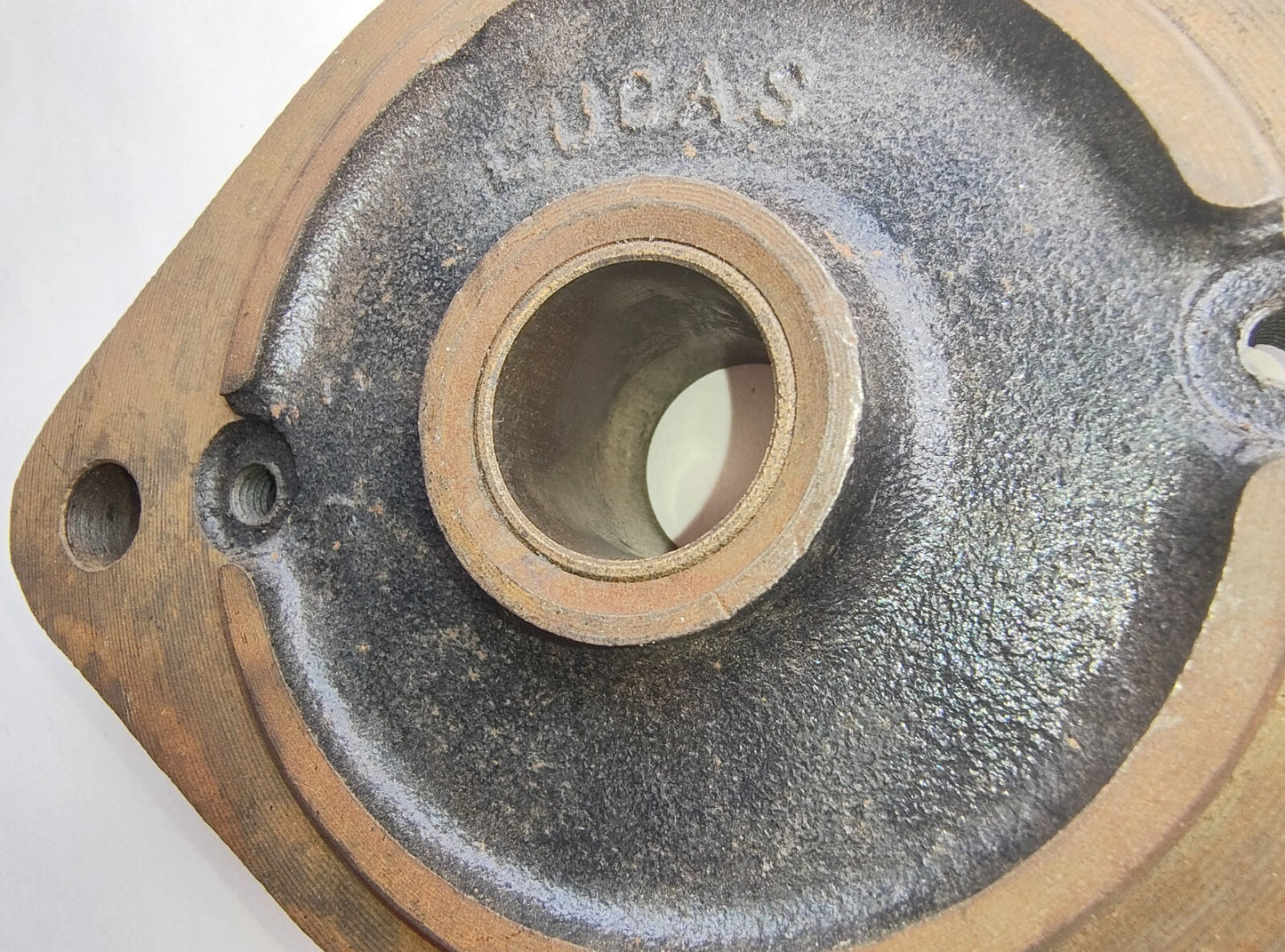 Lucas original starter motor drive end bracket frame plate New Old Stock 2564953