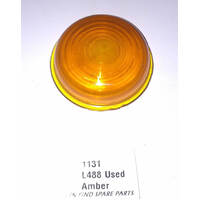 Lucas Indicator glass Lens L488 Used Amber