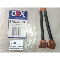 OEX Brush Set pair BRX30023 L 263018 Lucas equivalent 255659