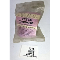 Holden Grey Motor Condenser VESTA VB252  FOR EARLY HOLDEN FB FC FE EJ EK GREY 6cyl 1956 - 1963