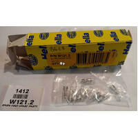 Hella Globe W121.2 12V 1.2W  PACK of 9, box says 10 - 1 missing.