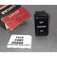 Original NOS MGB Midget Lucas Hazard Switch 35888