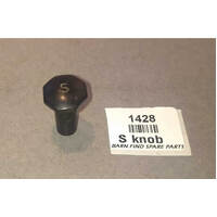 Original Lucas "S" Panel switch knob MG