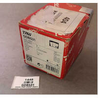 TRW Brake Pads GDB531