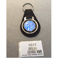 MG Key Fob Blue and Black emblem 229900 NOS