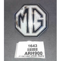 Original Used MG ARH900 Spare wheel medallion Black and White