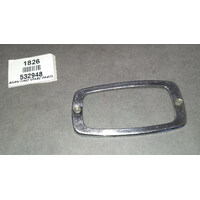 Jaguar used chrome Tool Tray light Bezel 532948