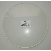 New Old Stock 7 5/8 inches diameter flat clear Headlight Glass