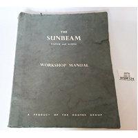 Sunbeam Rapier and Alpine ORIGINAL USED Workshop Manual WSM124
