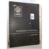 VW Passenger Cars  Original Workshop Manual WSM 1952/1957