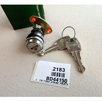 Original Jaguar DOOR LOCK with two Keys, BD44150. New Old Stock.