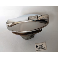 Jaguar Chrome Thin Fuel Filler Cap, 125559 2. Used Condition