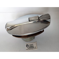Jaguar Chrome Thin Fuel Filler Cap, 125559 2. Used Condition