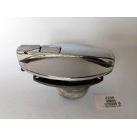 Jaguar Chrome Thin Fuel Filler Cap, 125559 9. Used Condition