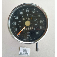 Smiths 4 inch Speedometer SN 5339/09. Used Condition