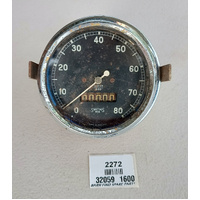 Original Smiths MA  USED 80 mph speedometer 32059 