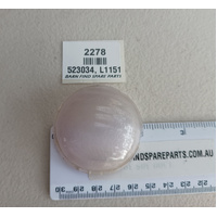 Lucas Original Used  White/pale mauve Frosted Glass Lens 523034, L1151. Used Condition 