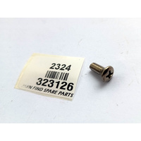 Windshield Stanchion to Frame Counter Sunk Screw 323126, New Old Stock