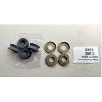 Weber Rubber Grommet & cupped retaining washer KC055 & KC056, New Old Stock  