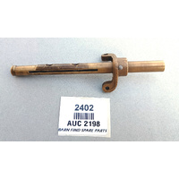 SU Brass USED Throttle Stop Left Hand & Spindle AUC 2198, Used Condition