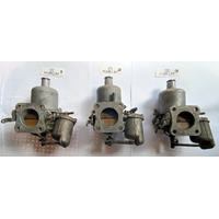 Set of three Original used SU HS6 1 3/4" CARBURETTORS