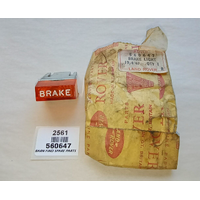Genuine Land Rover Brake Warning Light Lens 560647 New Old Stock