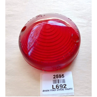 Original VINTAGE Stock Lucas L692 Red plastic lamp lens used